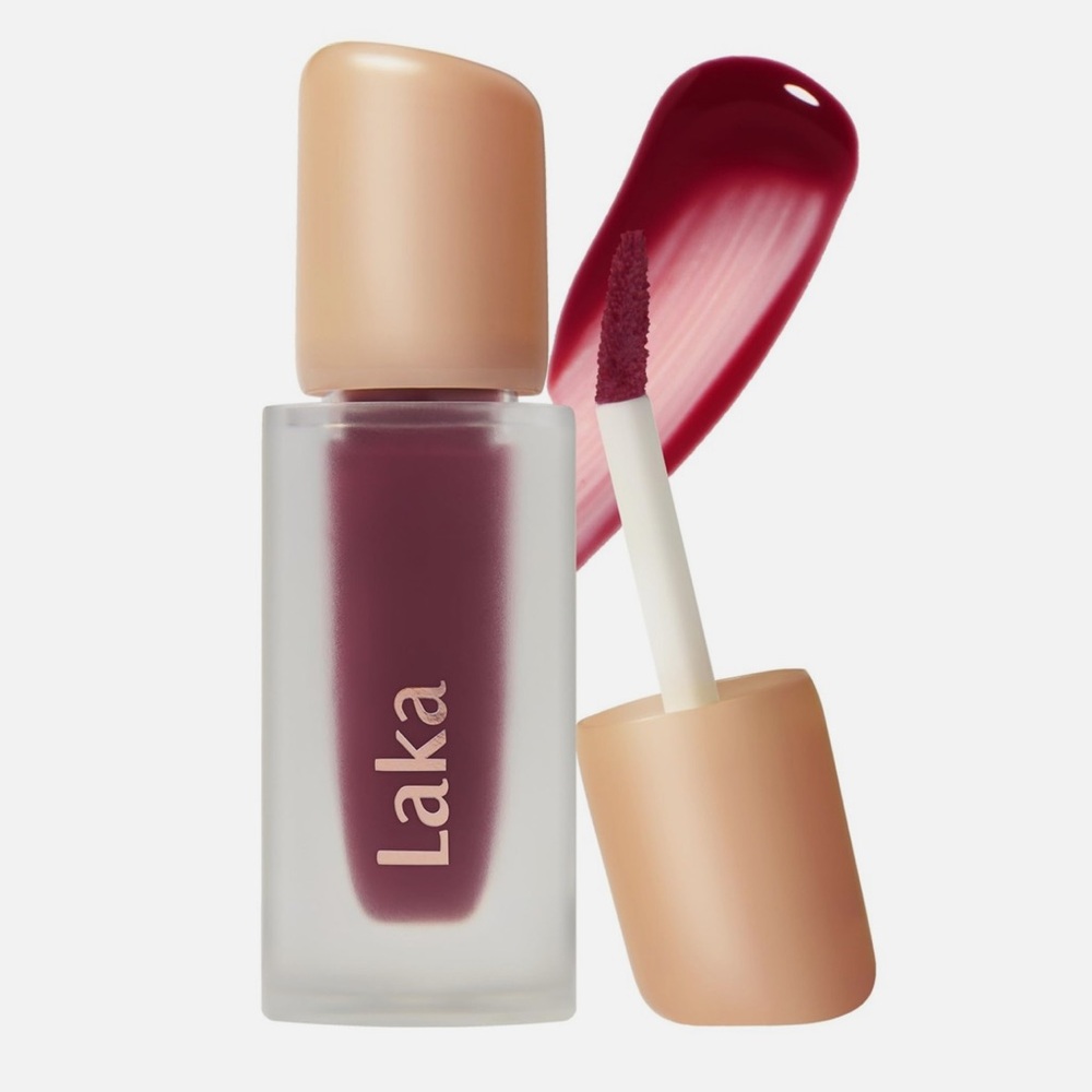 NIB LAKA 115 Envy Fruity Glam Tint Viral K Beauty Lip Gloss Jelly Lip Oil Berry